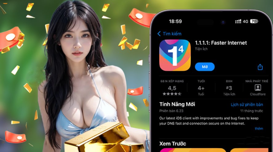 Hình ảnh quảng cáo của ev99 hiển thị nền tảng và các lợi ích